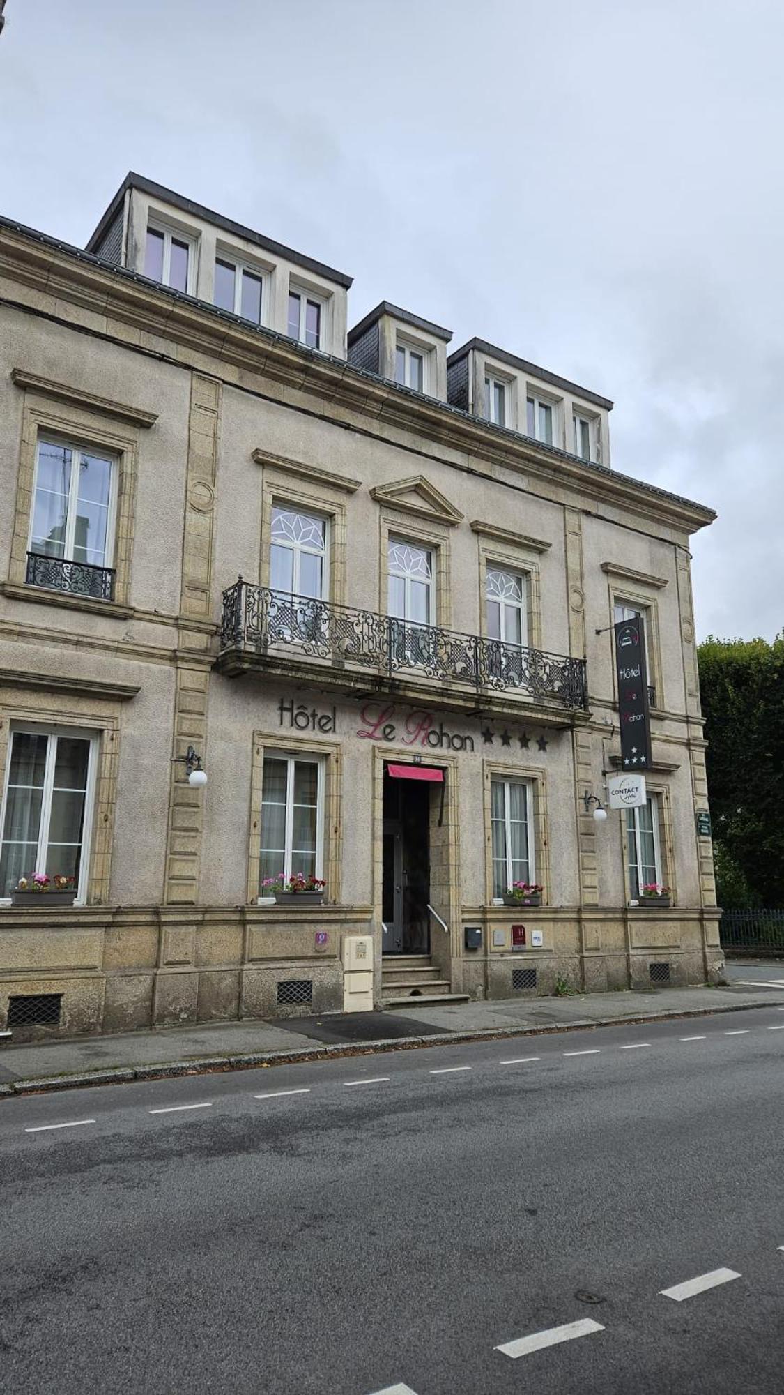 Hotel Le Rohan Charme Et Caractere Pontivy Ngoại thất bức ảnh